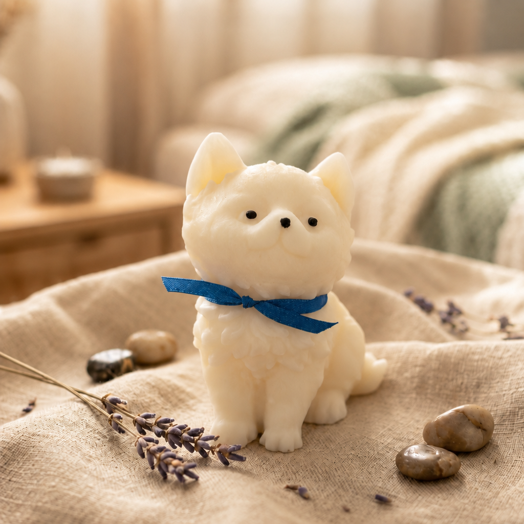 chat sans la mèche sur la tête